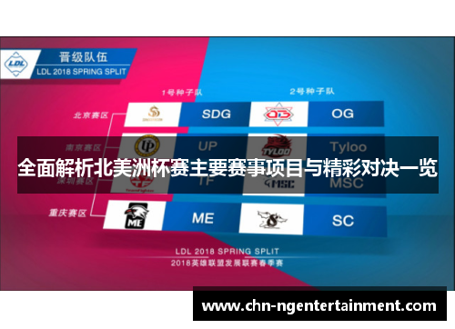 全面解析北美洲杯赛主要赛事项目与精彩对决一览